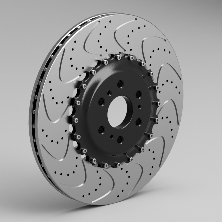 Brake rotor, product shot